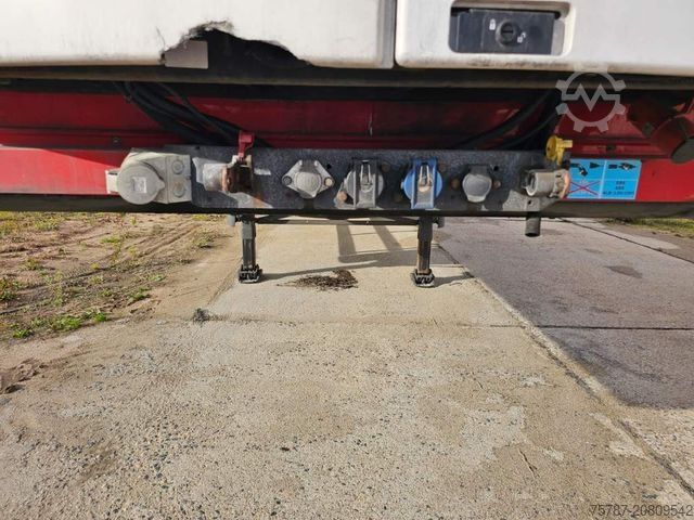 Kühlauflieger SCHMITZ CARGOBULL Tiefkühler City, 2. Achse drehbar, Carrier 1550