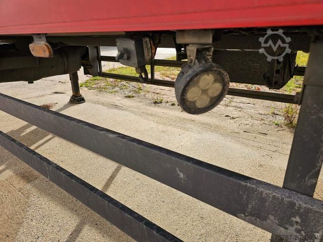 Kühlauflieger SCHMITZ CARGOBULL Tiefkühler City, 2. Achse drehbar, Carrier 1550