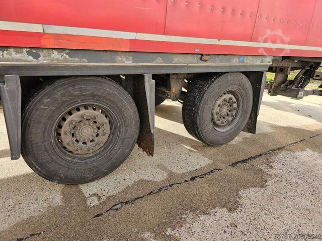 Kühlauflieger SCHMITZ CARGOBULL Tiefkühler City, 2. Achse drehbar, Carrier 1550