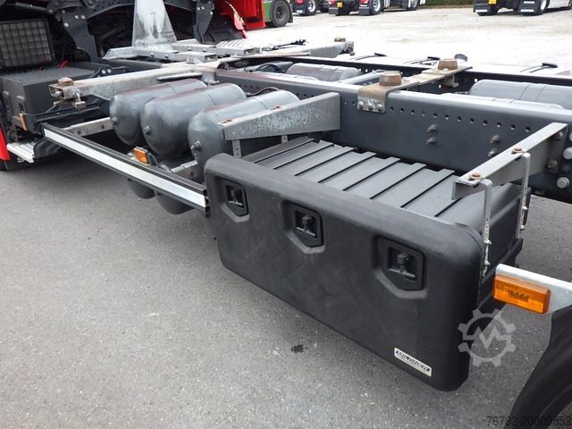 Wechselfahrgestell LKW SCANIA R 410 B6x2 Jumbo-BDF/Ret/Lenkachse/AHK/Standklim