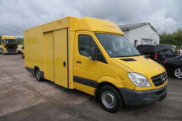 Box van mercedes-benz SPRINTER 310 CDI MAXI EURO-5 KOFFER REGALE KAMERA DURCHGANG COC