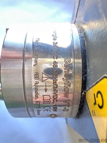 Mass flow meter / gas flow meter ABB SensyflowVT-S am Deckel leichte Kratzer