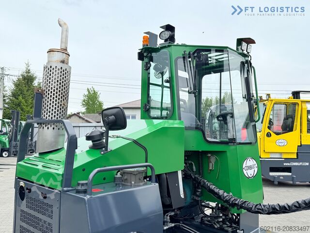 4-Wege-Gabelstapler Combilift C4000 / GAS / 9300MM / FREE-LIFT / CABIN