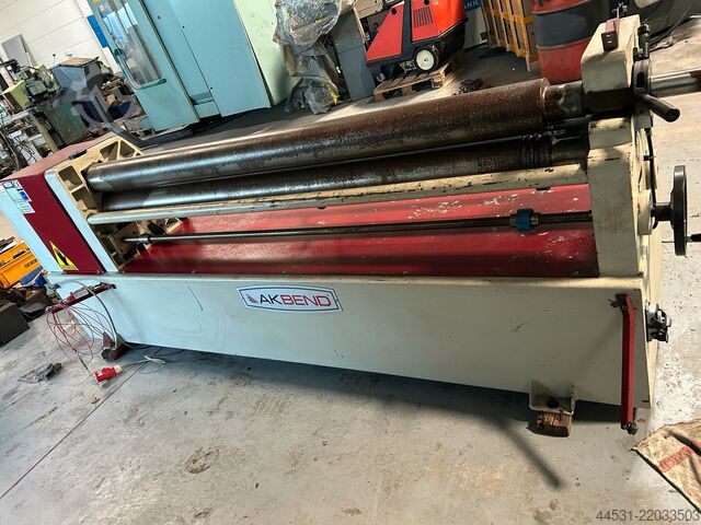 Three-roll plate rolling machine AK - Bend ASM 140 – 20/4