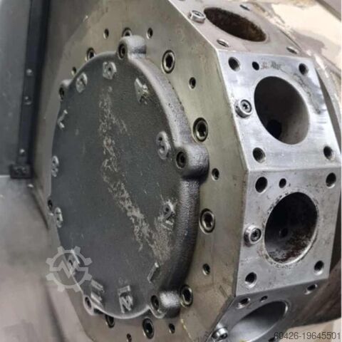 Used CNC LB4000EX-MC x 750 lathe OKUMA LB4000EX-MC x 750