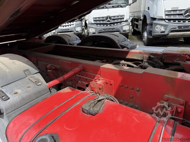 Tipper truck MAN TGS 26.400 6X4H-2 Kran Fassi F235XP bis 25 Meter