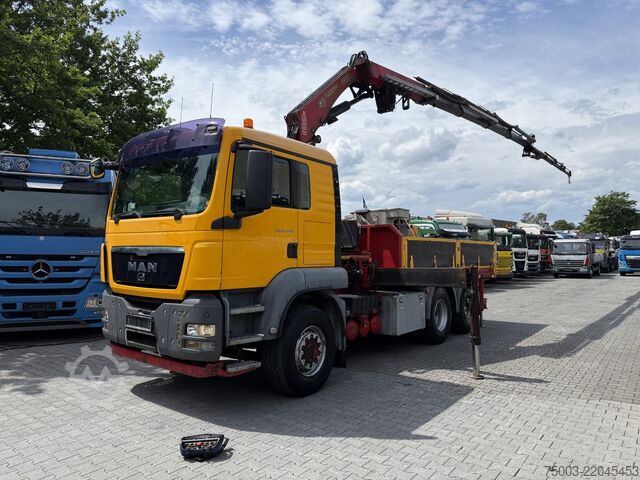 Truck-mounted work platform MAN TGS 26.400 6X4H-2 Kran Fassi F235XP bis 25 Meter