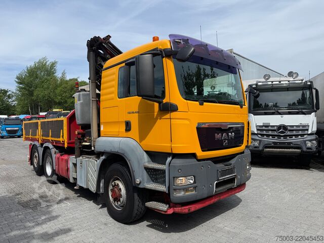 Truck-mounted work platform MAN TGS 26.400 6X4H-2 Kran Fassi F235XP bis 25 Meter