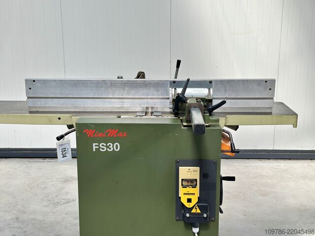Surface planer-thicknesser, SCM planer SCM seria MiniMax FS 30