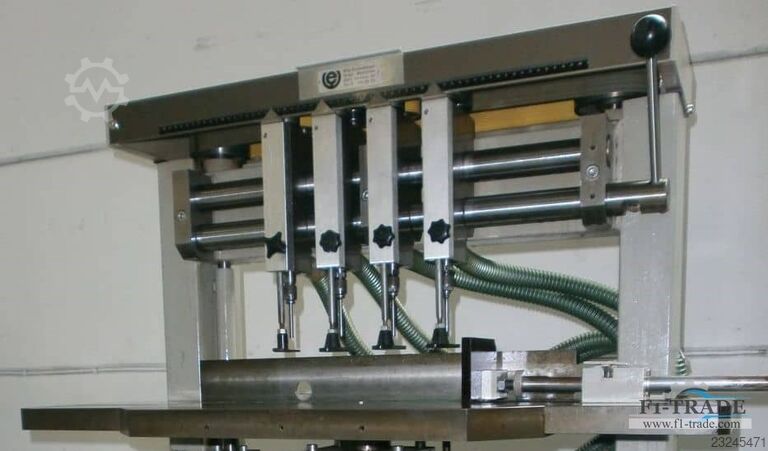 4 Kopf Bohrmaschine  / 4 head Paper Drilling machine Josef Foellmer IRAM 200