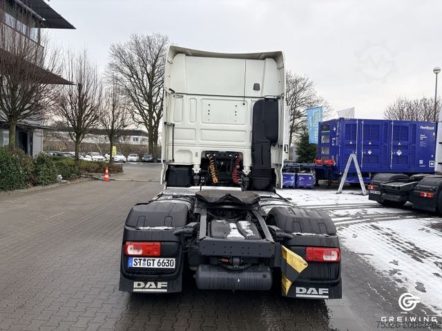 Standard tractor unit DAF XF 480 FT SSC, Abbiegeassistent, Standklima, PTO