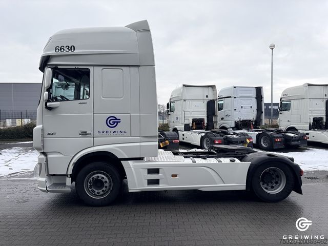 Standard tractor unit DAF XF 480 FT SSC, Abbiegeassistent, Standklima, PTO