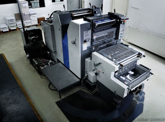Offset printing press Ryobi 520HE with  Numbering and Perforating UN