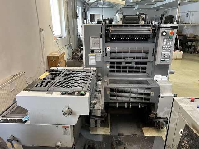 Offset printing press Ryobi 520HE with  Numbering and Perforating UN
