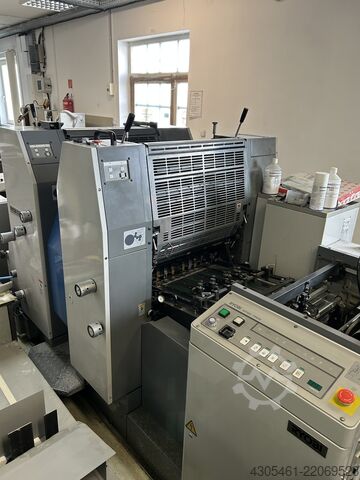 Offset printing press Ryobi 520HE with  Numbering and Perforating UN