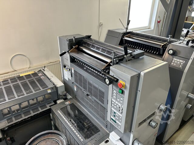 Offset printing press Ryobi 520HE with  Numbering and Perforating UN