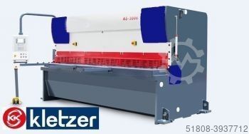 CNC cutting shear hydraulic KK Kletzer CNC Tafelschere KK kletzer AS 4013