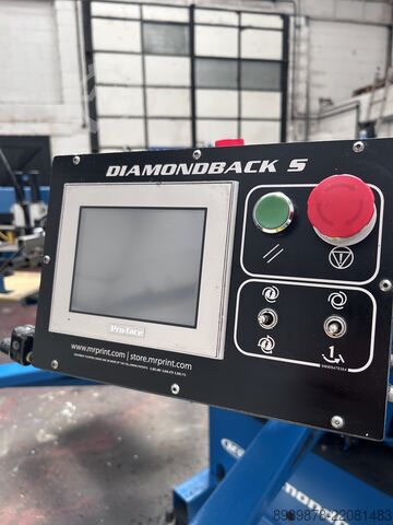 Screen printing machine, flashes and com M&R Diamondback S 10/8