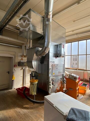 Extraction system with briquetting press Schuko Vacomat N 1000 Typ 20/50