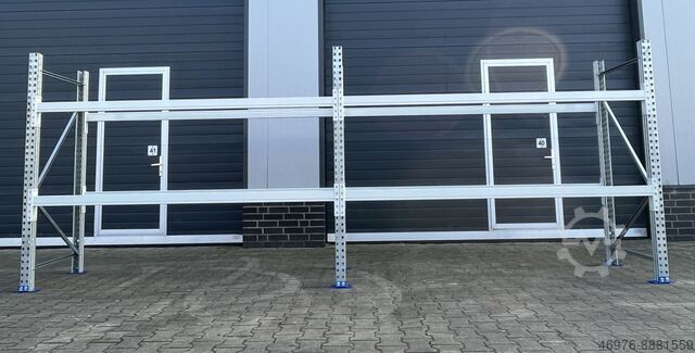 Palettenregal Hochregal Regal SSI Schäfer PR600/ 9,98 lfm./ Ständer: 2.350 x 800 mm/ Traversen: 2.400 mm