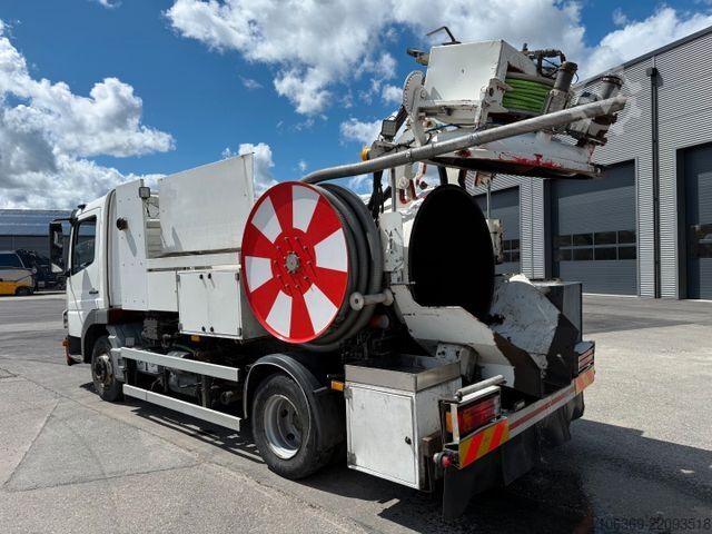 Vacuum tank truck MERCEDES-BENZ Atego 922 4x2 Hvidtved Larsen CityFlex204
