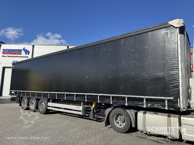 Auflieger mit Pritsche & Plane Schmitz Cargobull Curtainsider Standard