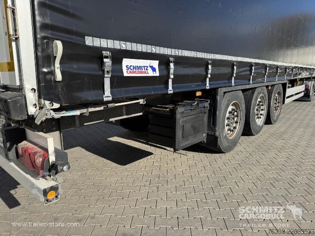 Auflieger mit Pritsche & Plane Schmitz Cargobull Curtainsider Standard