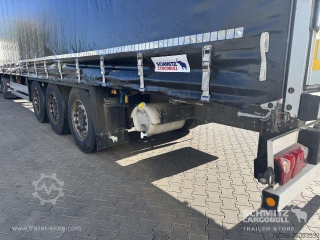 Auflieger mit Pritsche & Plane Schmitz Cargobull Curtainsider Standard