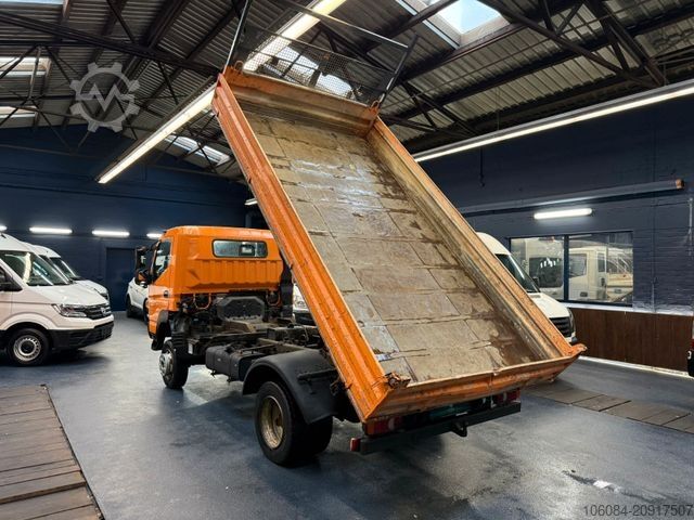 Three-way tipper van MITSUBISHI Canter 6C18 Allrad 4x4 Meiller 3 Seiten Kipper