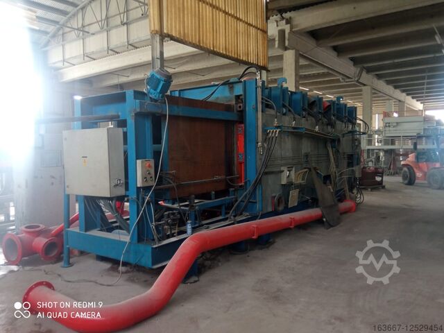 Horizontale Blockformmaschine + Vakuumsystem KURTZ mod. VARIO