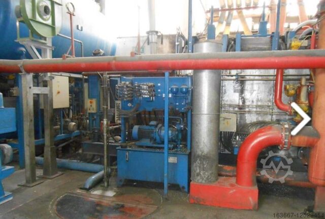 Horizontale Blockformmaschine + Vakuumsystem KURTZ mod. VARIO