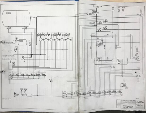 Horizontale Blockformmaschine + Vakuumsystem KURTZ mod. VARIO