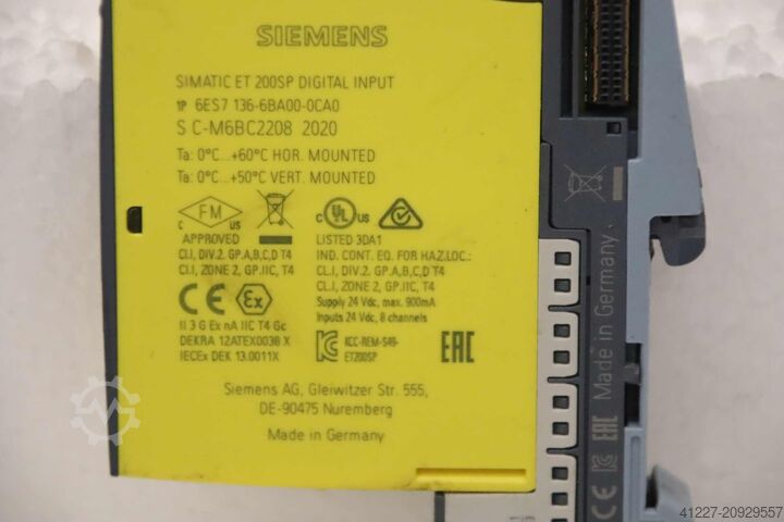 Digital input Siemens 6ES7 136-6BA00-0CA0