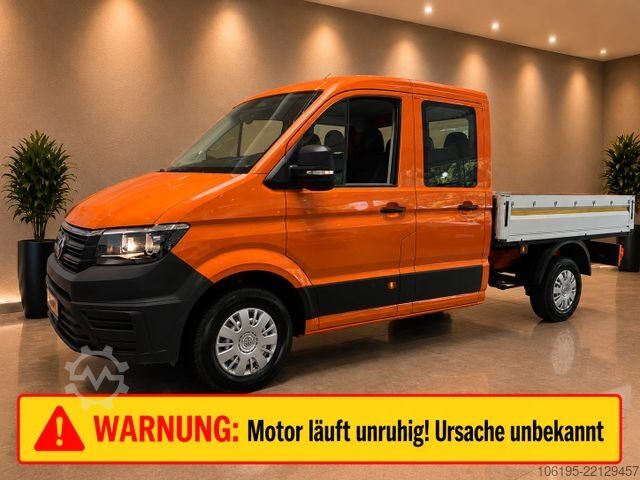 Pick-up van VOLKSWAGEN Crafter DoKa Pritsche*Motor läuft Unrund*