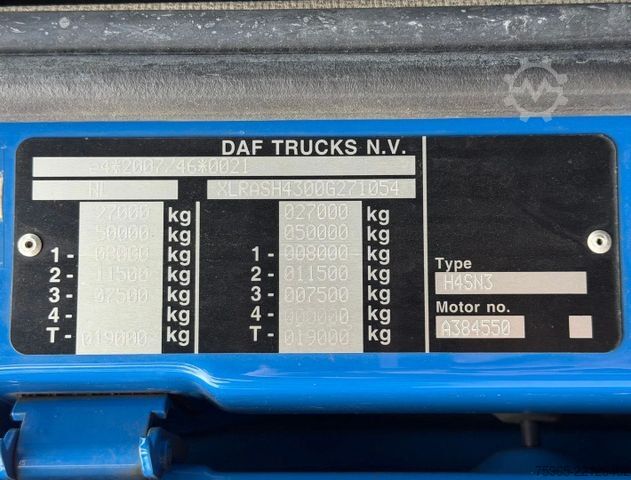Refrigerated truck DAF XF 480 FAR ISOLATED BOXES TRS COOLING TAIL LIFT