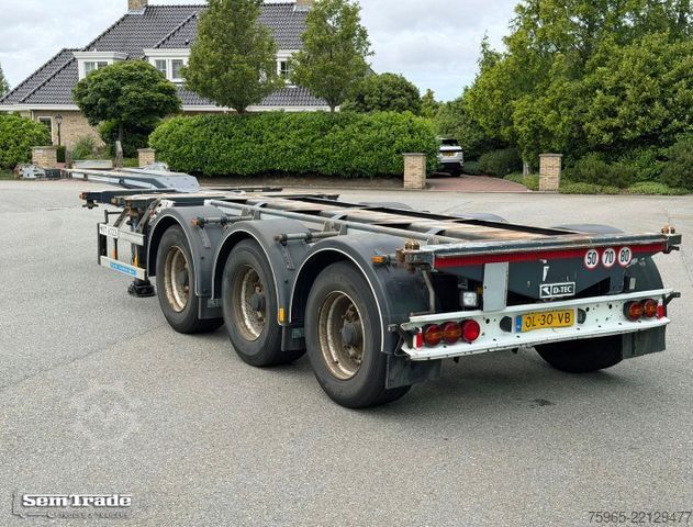 Swap body semitrailer D-TEC VCC-01 FT-LS-S FRONT+MIDDLE+BACK SLIDER 20-40-45