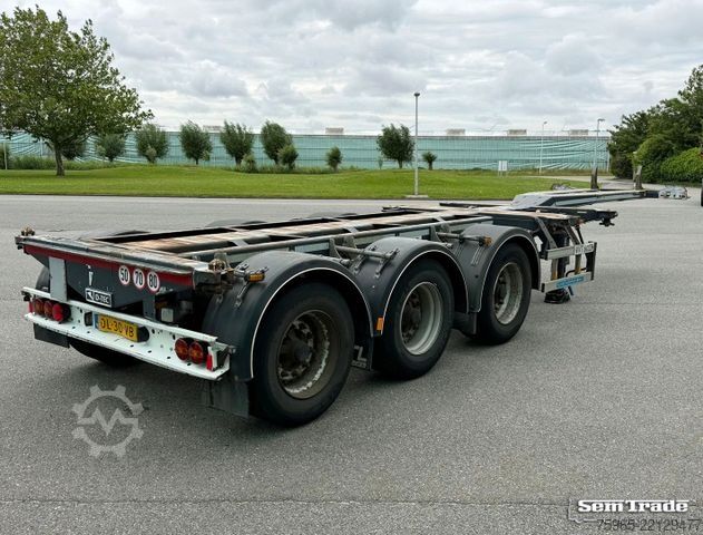 Swap body semitrailer D-TEC VCC-01 FT-LS-S FRONT+MIDDLE+BACK SLIDER 20-40-45