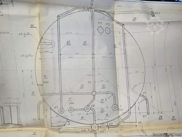 CO2 Cryogenic Tank, Dry Ice POM Steszew 47,7 m3