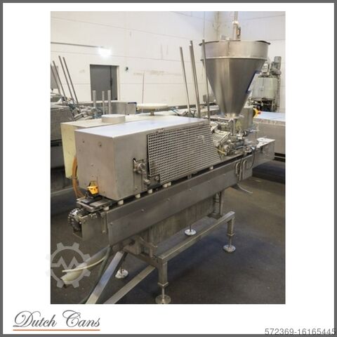 Filling machine and sealing machine Lubeca can filling and can seaming line LW792 and LW303