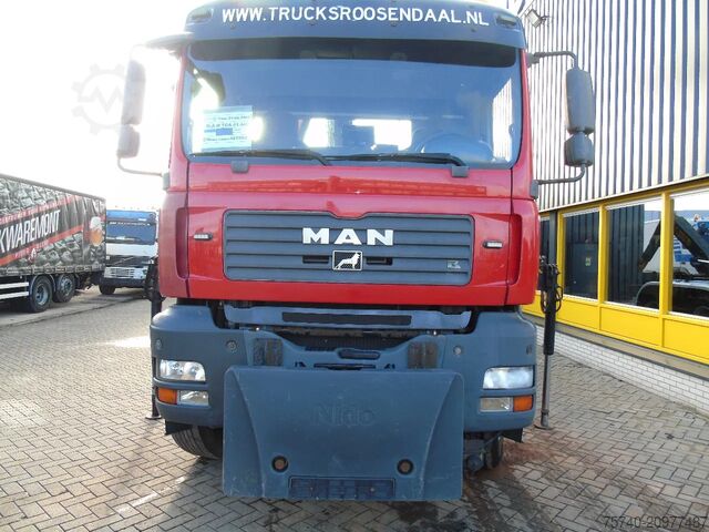 Kranwagen MAN TGA 41.440 8X4 + HIAB 166 E-3 HIPRO + REMOTE + ...