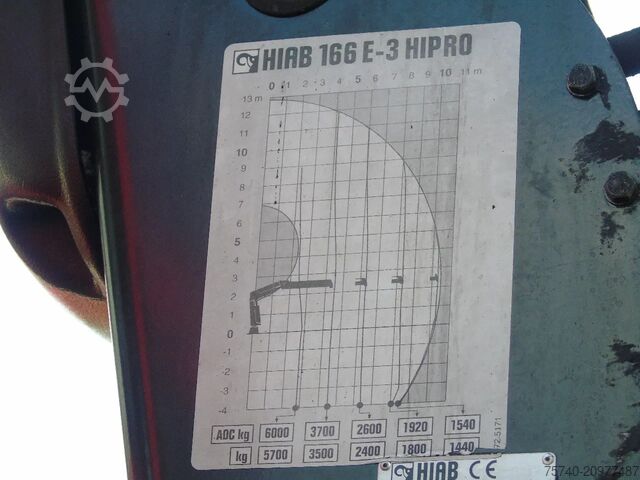 Kranwagen MAN TGA 41.440 8X4 + HIAB 166 E-3 HIPRO + REMOTE + ...