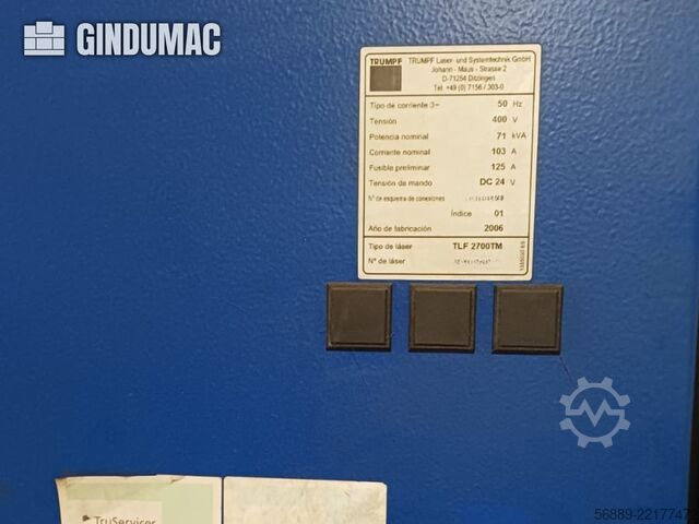TRUMPF TRUMATIC L 3030 TRUMPF TRUMATIC L 3030