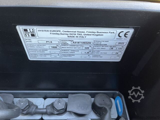 Electric Pallet Truck Hytsu P1.6