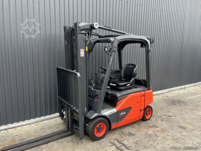 Electric 4-wheel forklift Linde E16P-02