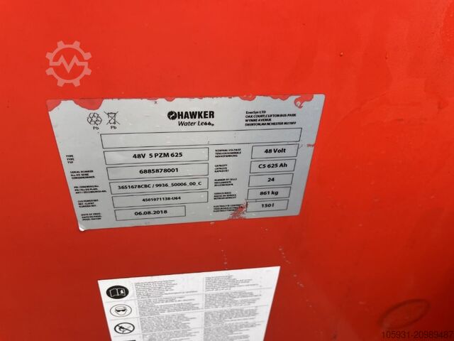 Electric 4-wheel forklift Linde E16P-02