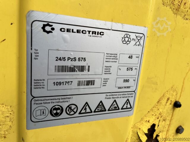 Electric 4-wheel forklift Hyster E2.0XN