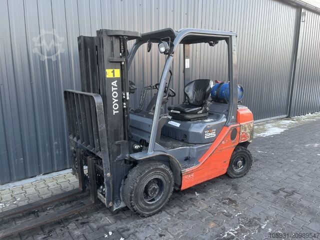 LPG Forklifts Toyota 8FGF25