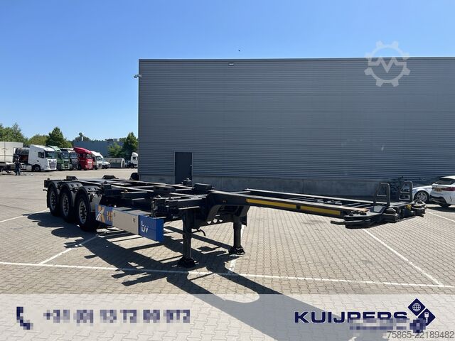 Containertransport Schmitz Cargobull SCF 24 G EURO / Multi  Container Chassis / Lift...