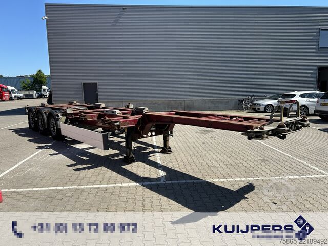 Containertransport Schmitz Cargobull SCF 24 G EURO / Multi  Container Chassis / Lift...
