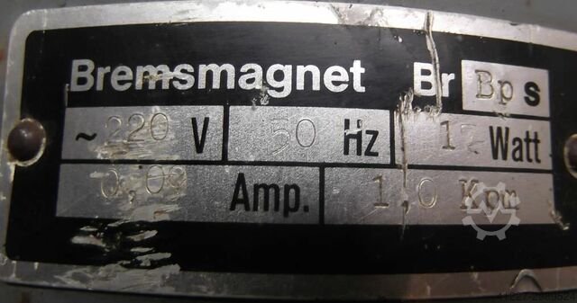 Getriebemotor 0,18 kW 15 U/min Stephan Werke ZODBp-128-s